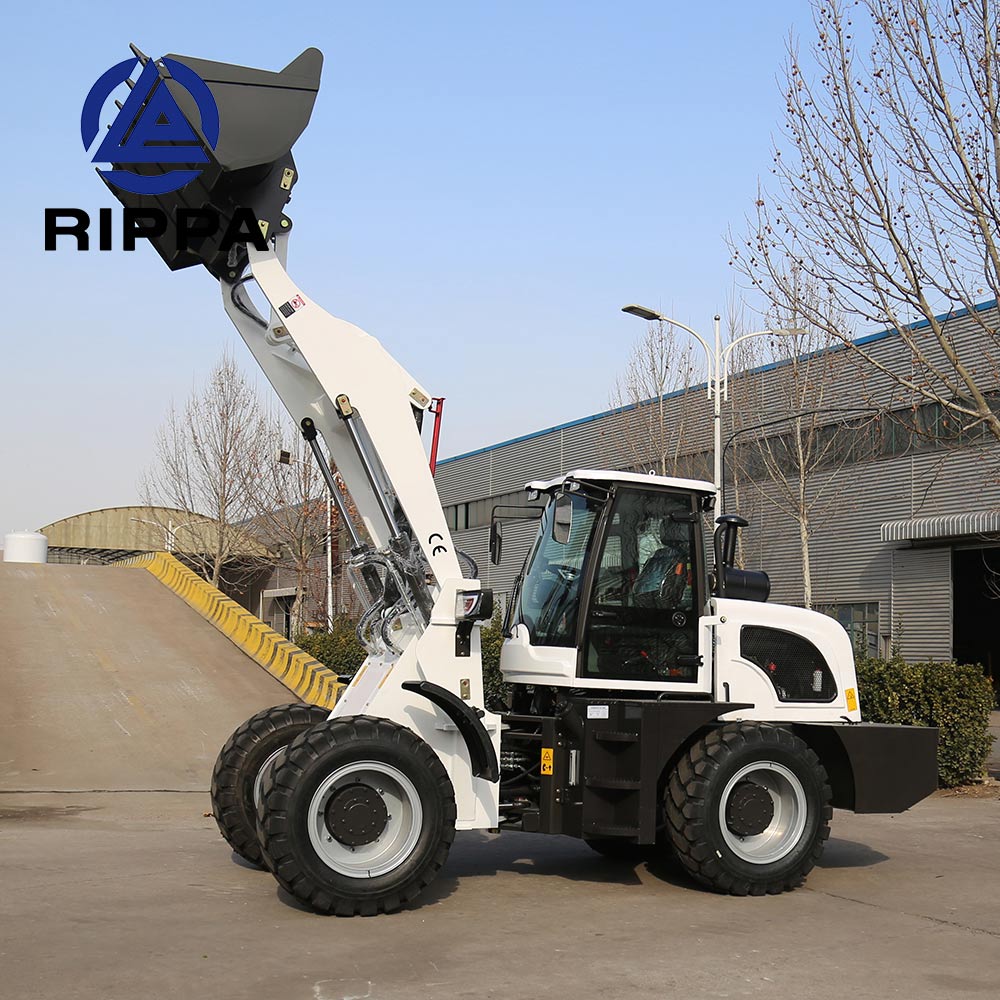 Large wheel loader