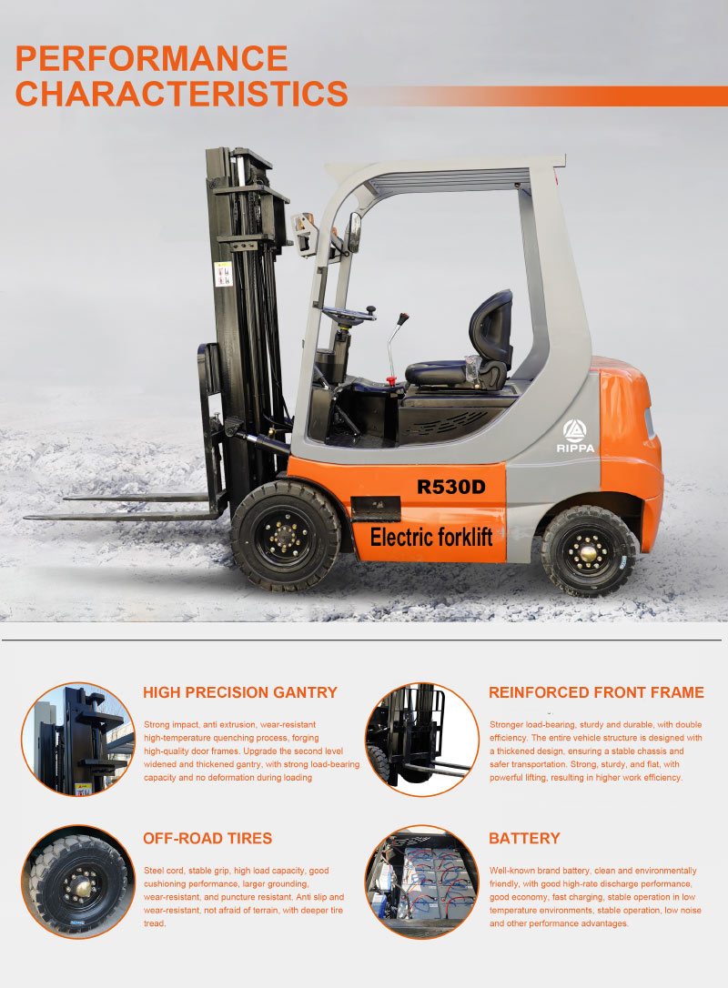 standing forklift