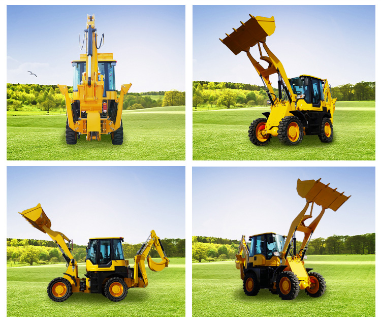 Small backhoe loader