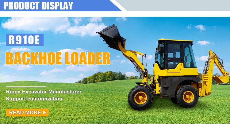 Selling a small backhoe loader