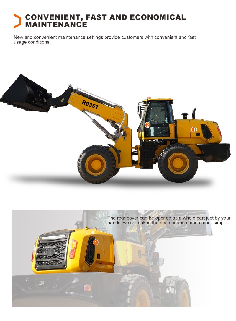 Wheel Loader with Telescopic Boom