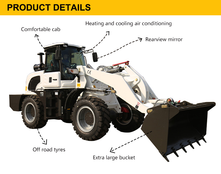 Large wheel loader