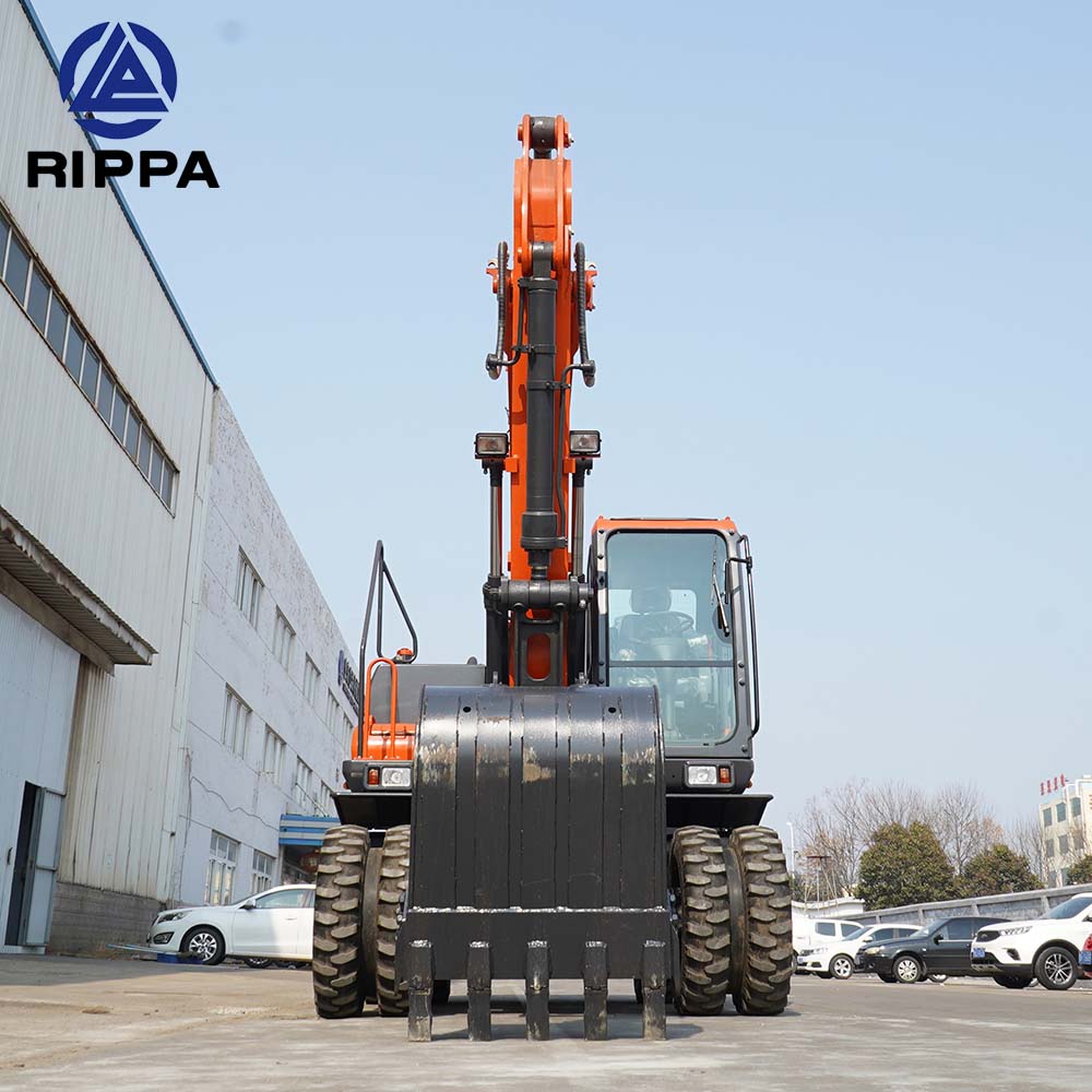 10 ton wheeled excavator